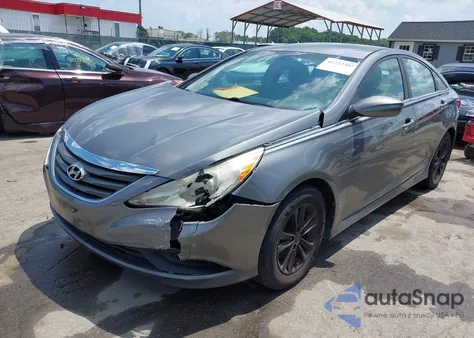 2014 Hyundai Sonata Gls из США, поврежденный, VIN 5NPEB4AC7EH877899